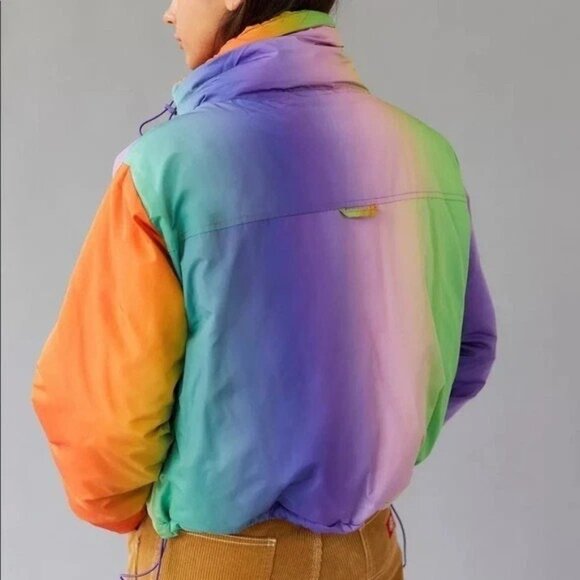 URBAN OUTFITTERS BDG Isla Lightweight Funnel Neck Puffer Women's Jacket Size M - Picture 2 of 14